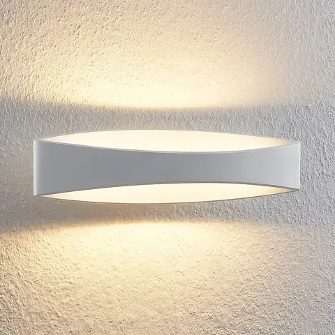 Nástenné svietidlá Arcchio Arcchio Jelle nástenná LED, 43,5 cm, biela