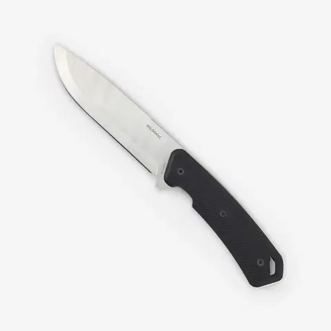 poľovníc Poľovnícky nôž Sika 130 FR s pevnou čepeľou 13 cm s čiernou rukoväťou