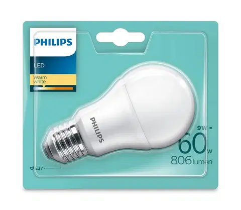 LED osvetlenie Philips LED Žiarovka Philips E27/9W/230V 2700K 