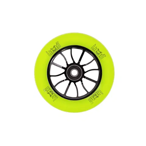 Komponenty na kolobežky Kolieska LMT S Wheel 110 mm s ABEC 9 ložiskami čierno-zelená