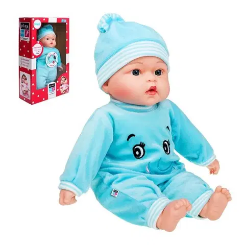 Hračky bábiky PLAYTO - Česky hovoriaca a spievajúca detská bábika Maruška 46 cm