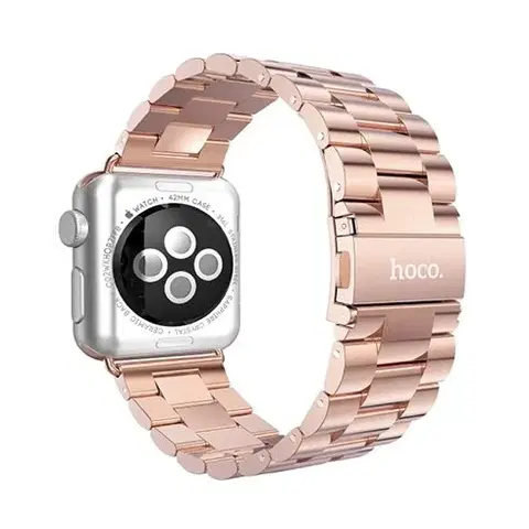 Príslušenstvo k wearables HOCO remienok Premium Edition pre Apple Watch 42/44 mm - Rose Gold