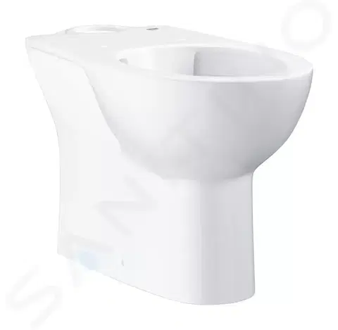 Kúpeľňa GROHE - Bau Ceramic WC kombi misa, Rimless, alpská biela 39429000