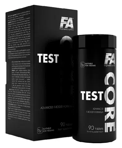 Anabolizéry a NO doplnky Test Core od Fitness Authority 90 tbl.