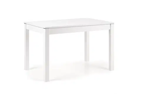 Jedálenské stoly HALMAR Maurycy rozkladací jedálenský stôl biela