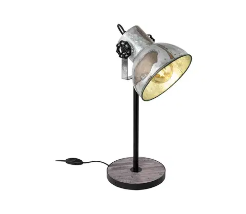 Lampy Eglo Eglo 49718 - Stolná lampa BARNSTAPLE 1xE27/40W/230V 