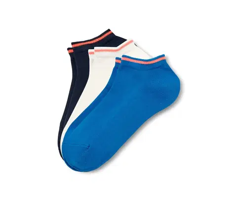Socks Krátke ponožky, 3 páry, modré