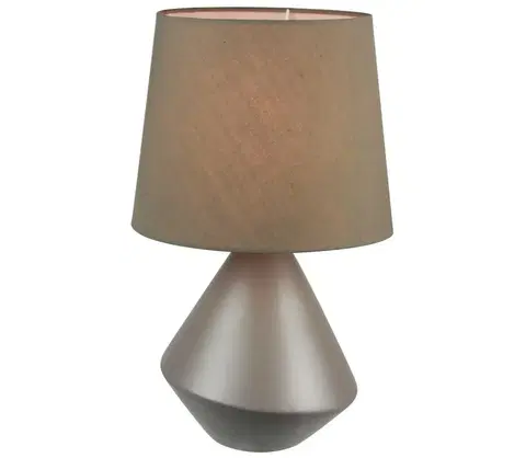 Lampy Rabalux Rabalux 5221 - Stolná lampa WENDY 1xE14/40W/230V hnedá 
