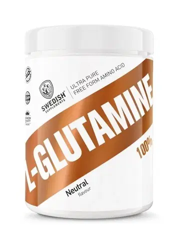 Glutamín L-Glutamine - Swedish Supplements 400 g Neutral