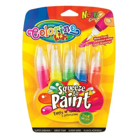 Hračky PATIO - Colorino neonové farby 5 farieb