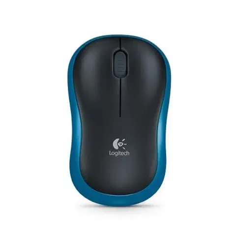 Myši Kancelárska myš Logitech bezdrôtová M185, modrá 910-002239