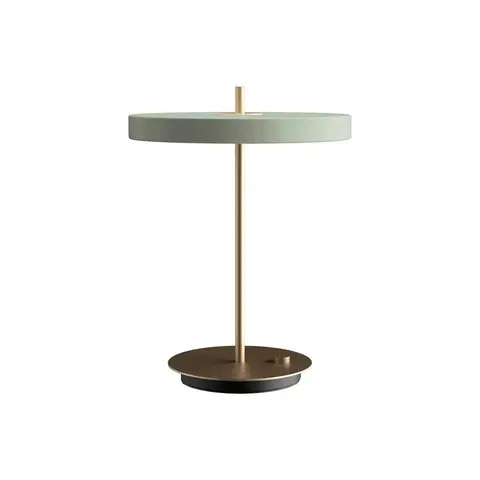 Lampy na nočný stolík UMAGE UMAGE stolová LED lampa Asteria Table USB zelená