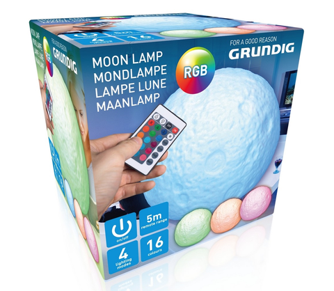 Ozdobné osvetlenie a svietiace dekorácie Grundig Grundig - LED RGB Dekoračná guľa 1xLED/3xAAA + diaľkové ovládanie 
