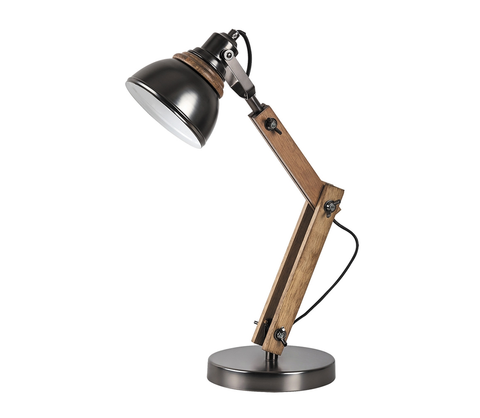 Lampy Rabalux 4199 - Stolná lampa AKSEL 1xE14/15W/230V čierna