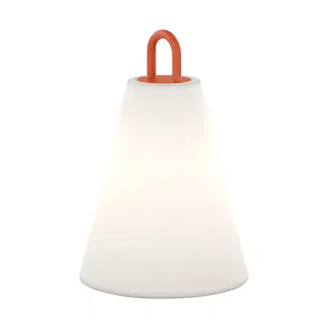 Vonkajšie dekoratívne svietidlá Wever & Ducré Lighting WEVER & DUCRÉ Costa 1.0 LED dekoratívna lampa opál/oranžová