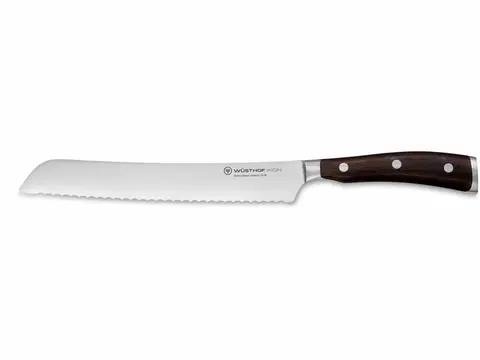 Zúbkované nože (na chlieb) WÜSTHOF Zúbkovaný nôž na chlieb Wüsthof IKON 20 cm 4966/20