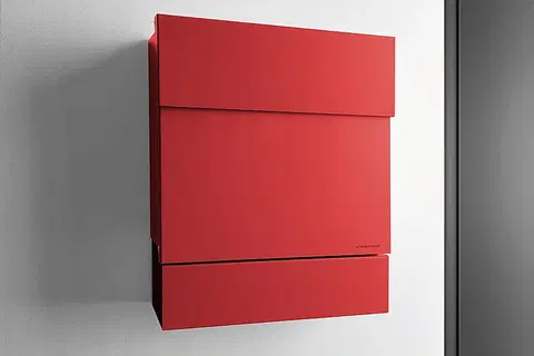 Poštové schránky Radius design cologne Schránka na listy RADIUS DESIGN (LETTERMANN 5 red 561R) červená