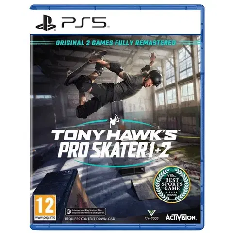 Hry na PS5 Tony Hawk’s Pro Skater 1+2 PS5