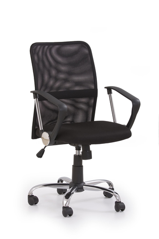 Kancelárske stoličky HALMAR Tony kancelárska stolička s podrúčkami čierna