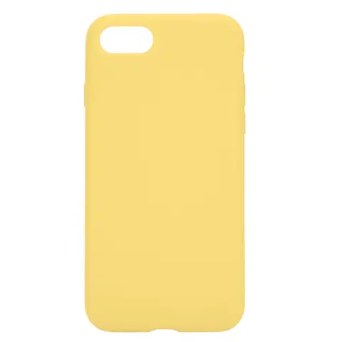 Puzdrá na mobilné telefóny Zadný kryt Tactical Velvet Smoothie pre Apple iPhone 7/8/SE2020/SE2022, žltá 2452490