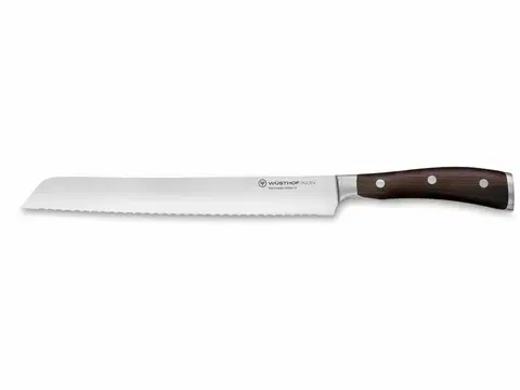 Zúbkované nože (na chlieb) WÜSTHOF Zúbkovaný nôž na chlieb Wüsthof IKON 23 cm 4966/23