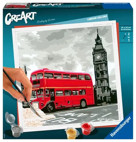 Kreatívne a výtvarné hračky RAVENSBURGER - CreArt Londýn volá