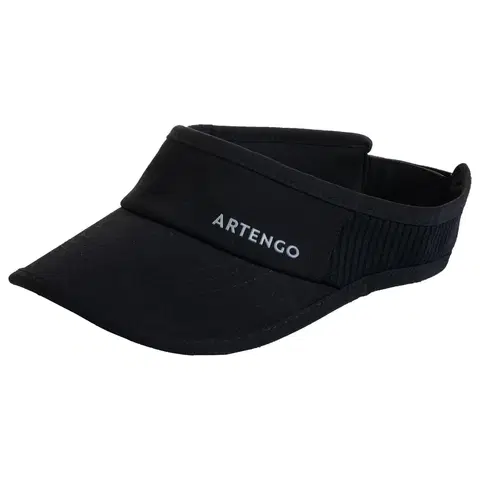 čiapky Tenisový šilt Artengo TV 500 veľkosť 56 čierny