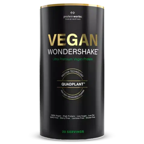 Vegánske proteíny The Protein Works Vegan Wondershake 750 g dvojitá čokoláda