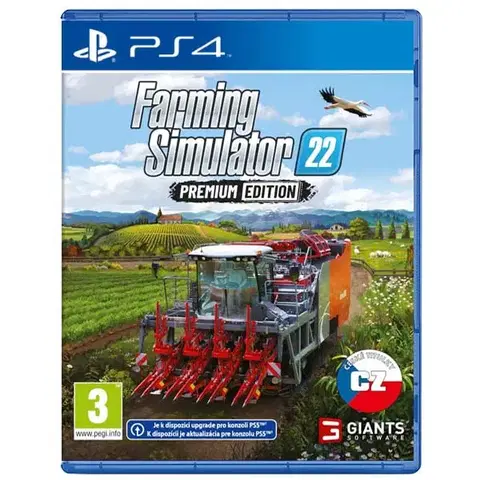 Hry na Playstation 4 Farming Simulator 22 CZ (Premium Edition) PS4