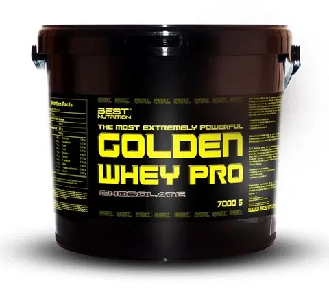 Proteíny do 65 % Golden Whey Pro - Best Nutrition 2,25 kg Jahoda