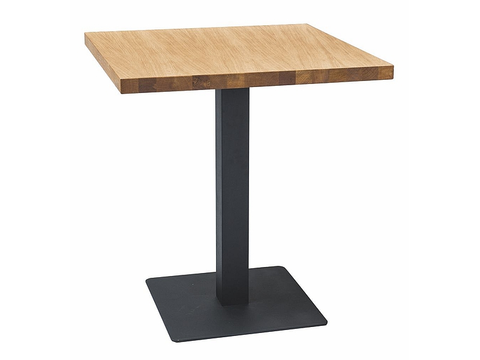 Jedálenské stoly Jedálenský stôl PURO LAMINAT Signal 60x60x76 cm