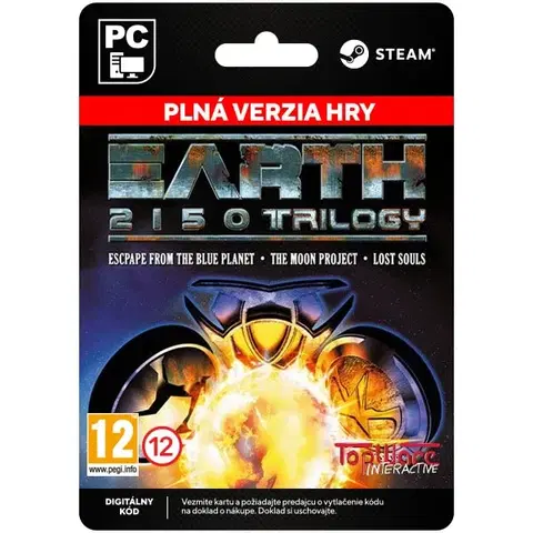 Hry na PC Earth 2150 Trilogy [Steam]