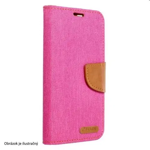 Puzdrá na mobilné telefóny Knižkové puzdro CANVAS pre Samsung Galaxy A34 5G, ružová TEL197758