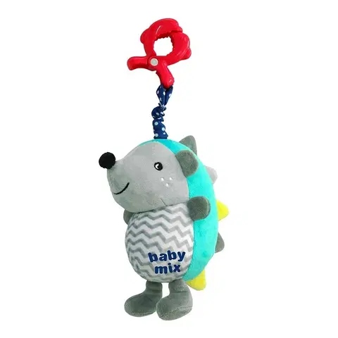 Hračky Baby Mix Detská plyšová hračka s hracím strojčekom Ježko