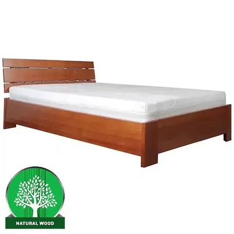 Drevené postele Posteľ drevené Halden Plus 90x200 Jelša