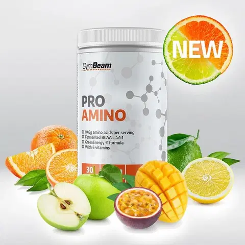 BCAA ProAmino - GymBeam  390 g Orange