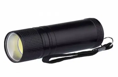 Svetlá a baterky EMOS COB LED ručné kovové svietidlo P3894, 100 lm, 3× AAA