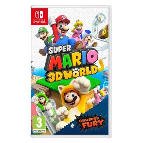 Hry pre Nintendo Switch Super Mario 3D World + Bowser’s Fury NSW