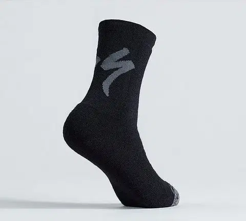 Pánske ponožky Specialized Merino Deep Winter Tall Logo Socks XL