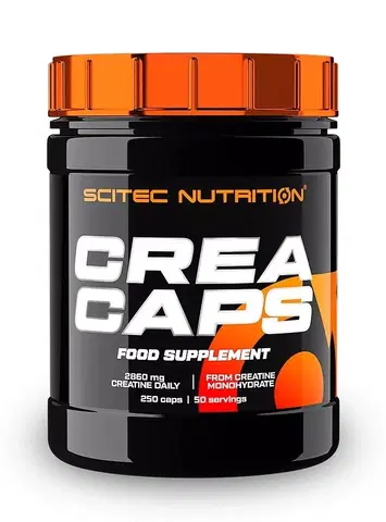 Kreatín monohydrát Crea Caps - Scitec Nutrition 250 kaps.