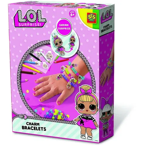 Drevené hračky SES Creative L.O.L Surprise kouzelné náramky