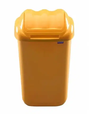 Odpadkové koše Kinekus Kôš na odpad preklápací 30 l, FALA, plastový, žltý