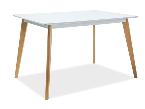 Jedálenské stoly Jedálenský stôl DECLAN Signal 120x80 cm
