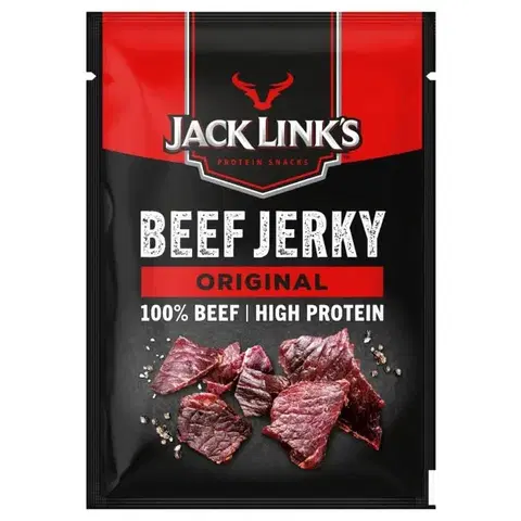 Sušené mäso Jack Links Beef Jerky 12 x 25 g ostro-sladká príchuť