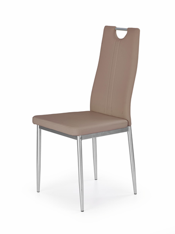 Jedálenské stoličky HALMAR K202 jedálenská stolička cappuccino