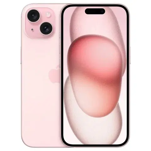 Mobilné telefóny Apple iPhone 15 256GB, ružová MTP73SXA