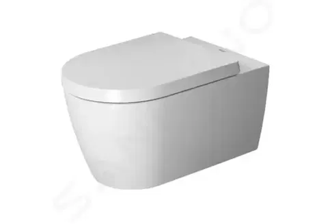 Záchody DURAVIT - ME by Starck Závesné WC s doskou SoftClose, Rimless, s WonderGliss, biela 45290900A11