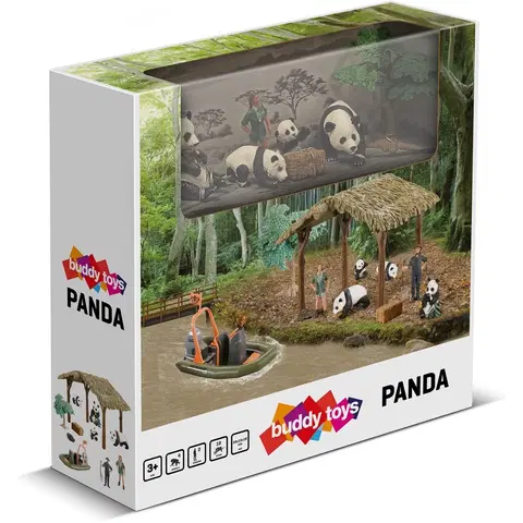 Drevené hračky Buddy Toys BGA 1031 Panda