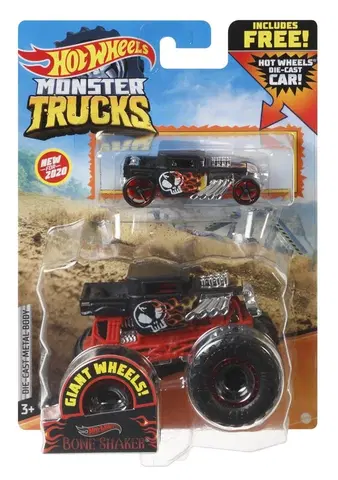 Hračky - autíčka MATTEL - Moster Trucks 1:64 S Angličákem