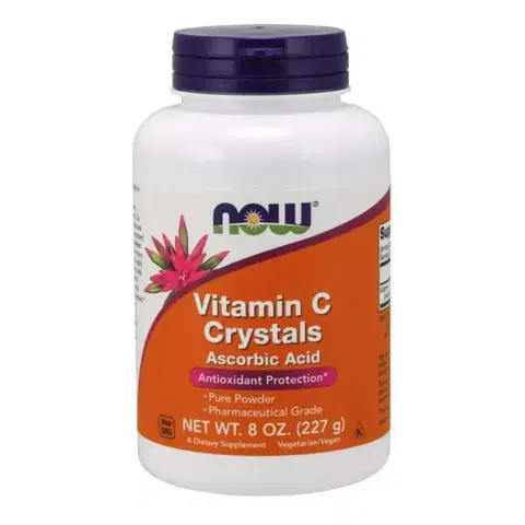Vitamín C NOW Foods Vitamín C Crystals Powder 227 g